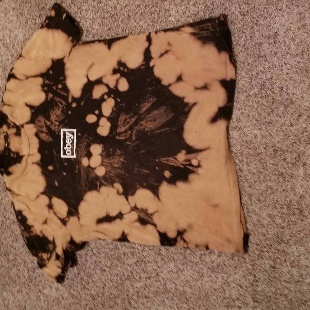 Obey acid washed shirt